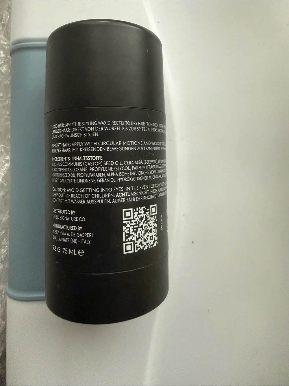 Enzo Chehab Premium Signature Line Hair Wax Stick -